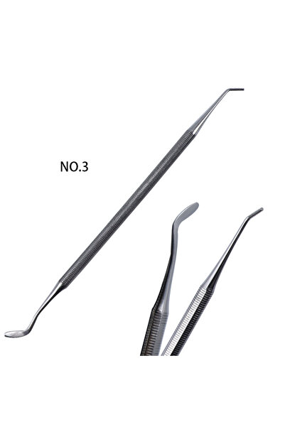 choice2 NO.3 1PC Dental Filling Tool Restoration Spatula Double Ends Stainles...