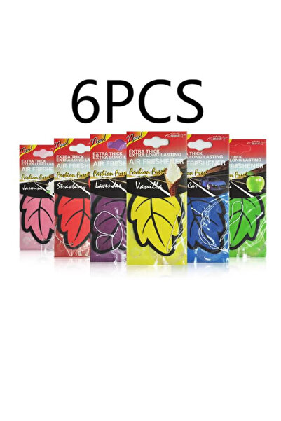 Choice16 6Pcs-mix 3-60pcs Car Air Freshener Natural Scented Tea Paper Auto Ha...