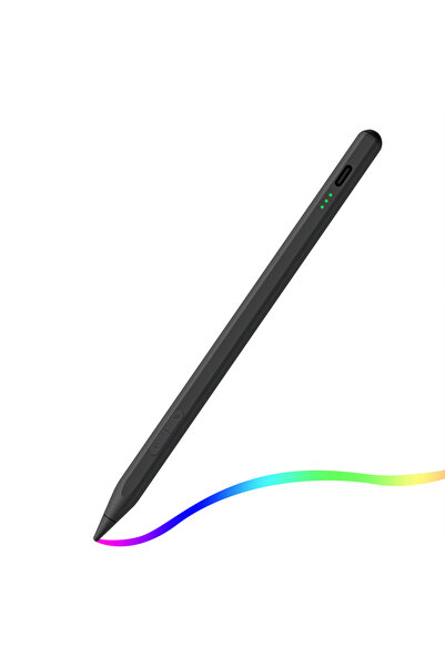 Choice قلم ستايلس أسود جديد لأجهزة آيباد 2025، متوافق مع آيباد الجيل الحادي ع...