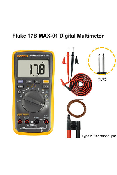 choice2 Fluke 17B MAX 01 Fluke 15B MAX 17B MAX Automatic Digital Range Multim...