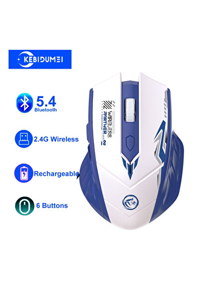 Choice1 ماوس kebidumei BT5.4 2.4G BL بلوتوث 5.4 ثنائي الوضع لاسلكي 2.4 جيجا ه...