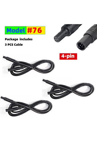 Choice5 3 قطع كابل تمديد كاميرا DVR للسيارة من QXNY، 4 أو 5 دبابيس، بطول 2 مت...