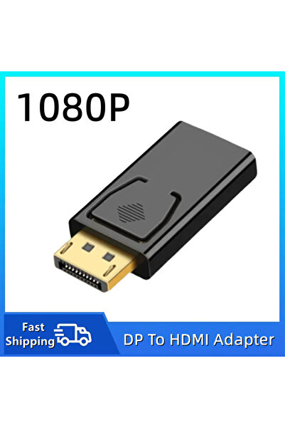 Choice محول من منفذ DisplayPort إلى HDMI متوافق مع دقة 1080P/4K/DP، من منفذ D...