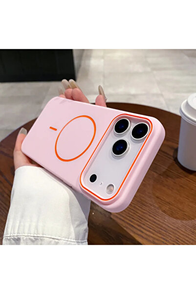 Choice54 غلاف هاتف فاخر مغناطيسي ناعم غير لامع باللون الوردي لهاتف iPhone 11،...