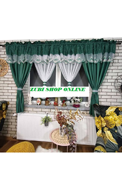 OEM Unique set of curtains + decorative drapes for living room bedroom, WIDTH...