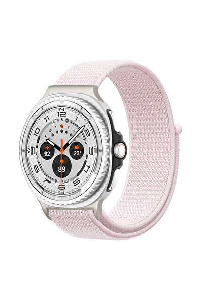 Choice22 سوار جديد من النايلون منسوج لساعة 8 مقاس 40 و44 مم، مزود بشريط لاصق،...