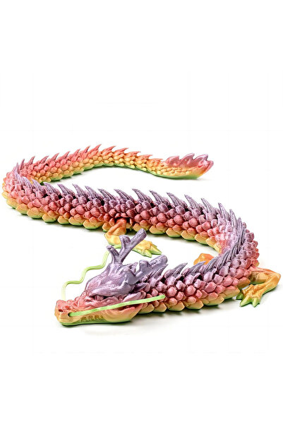 Choice6 30 قطعة زينة تنين متصلة مطبوع بتقنية ثلاثية الأبعاد، شخصيات كرتونية م...