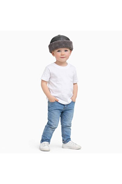 fubileather Mininord Children's Leather Hat – Soft Textured with 3 Color Options