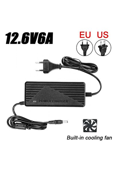 Choice6 EU 12.6V6A EU US Plug 21V 4A 3A Lithium Battery Pack Charger for Powe...
