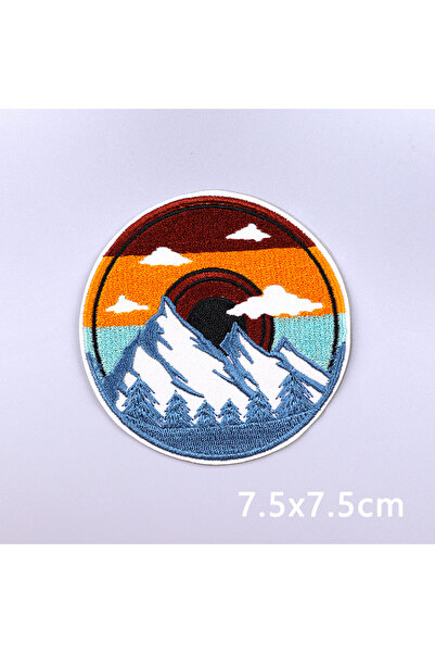 Choice26 رقعة تطريز جبلية خارجية PE8692CT، يمكنك صنعها بنفسك، شارات خياطة، زي...