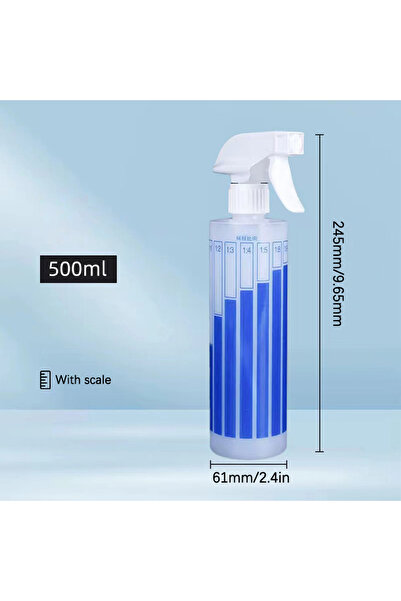 choice2 Blue Scale Spray Bottles Sanitizer Watering Plastic Garden Tools Spra...