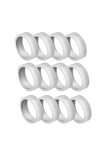 Choice7 12 قطعة من واقيات عصا التحكم البيضاء 12/2X، حلقات حماية مرنة غير مرئي...