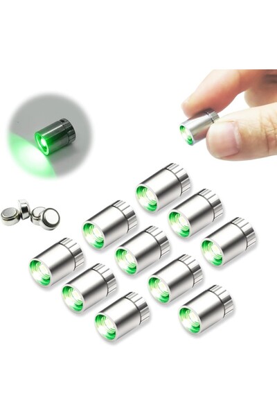 Choice5 ١٠ قطع من مصابيح LED صغيرة متعددة الألوان، لون أخضر، مثالية للأعمال ا...