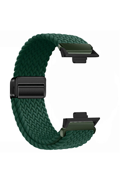 Choice66 سوار نايلون مضفر مغناطيسي قابل للتعديل لساعة Redmi Watch4 5 DGrB الر...