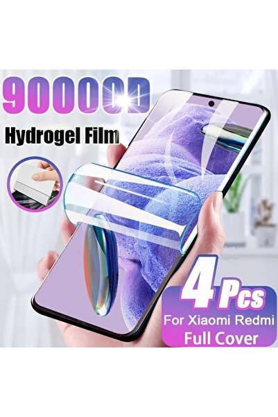 Choice4 4 قطع من فيلم هيدروجيل ريدمي نوت 14 برو بلس، 4 قطع من فيلم جل كامل ال...