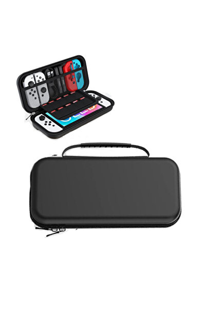 Choice Black Travel Case Portable Carrying Case For Nintendo Switch OLED EVA ...