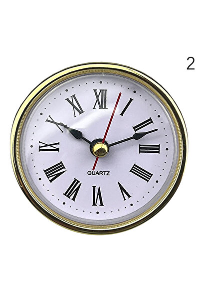 Choice3 2 Classic Clk Craft Quartz Movement Dia.65mm Round Clks Insert Roman ...