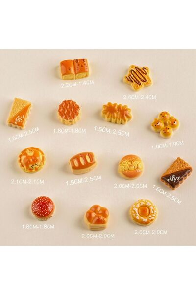 Choice ٢٠ قطعة من الخبز الصناعي المصغر بأنواع عشوائية، ٢٠ قطعة من خبز التارت ...