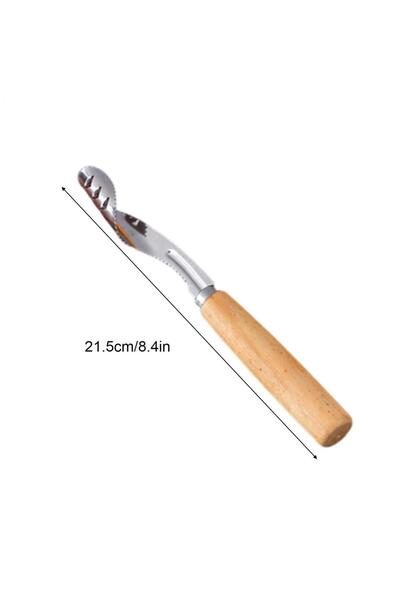 Choice6 أداة تقطيع لب الكمثرى بلون بني قهوة، مصنوعة من الفولاذ المقاوم للصدأ،...