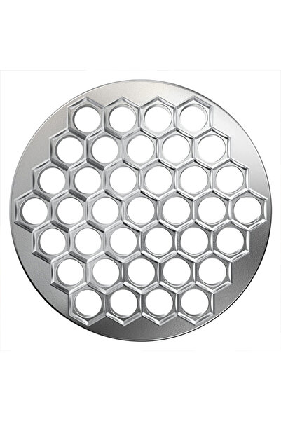 Choice1 شوبك عجين من الفولاذ المقاوم للصدأ بطول 25 سم و37 فتحة، وقالب ونتون م...