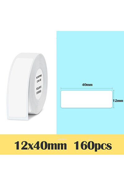 Choice21 ملصق أبيض متعدد الألوان مقاس 12×40 بوصة للطباعة على طابعة الملصقات ا...