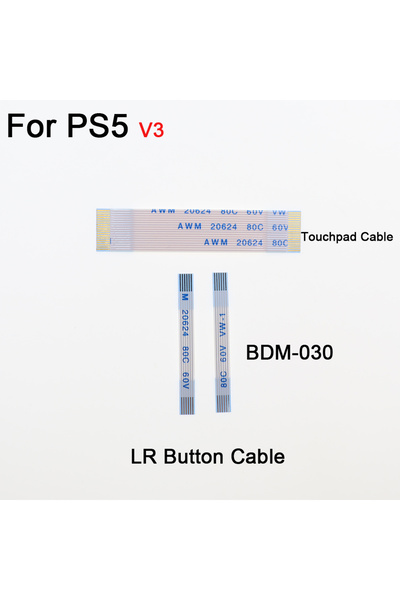 Choice5 مجموعتان BDM 030 1/2/10 أزرار تشغيل L1 L2 R1 R2 وكابل مرن ذو 18 سنًا ...