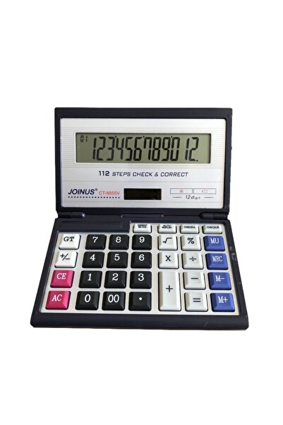 Choice 8855V 8855V Foldable Flip Calculator Solar Powered Calculator