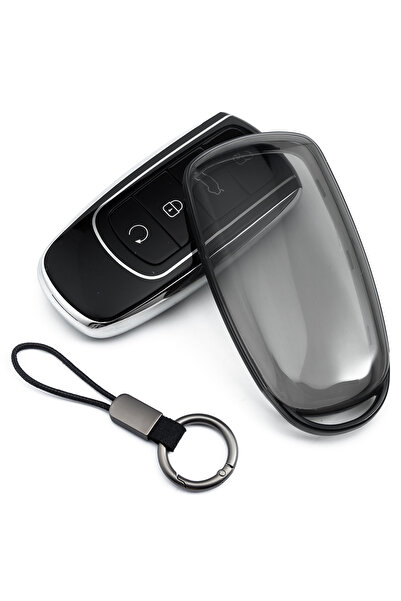 choice2 1x Key Case Keychain Slim Car Key Fob Case Cover Keychain For Chery T...