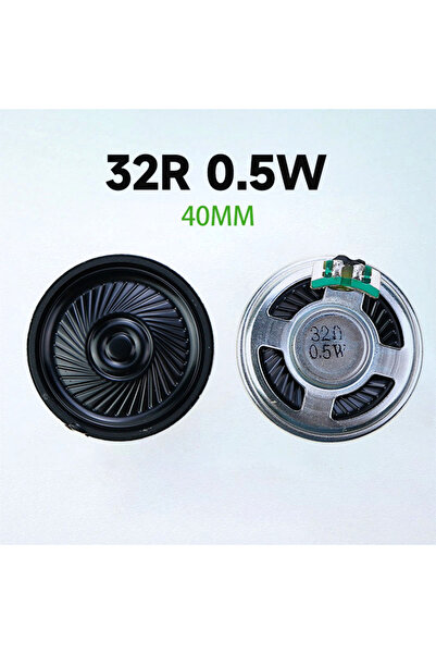 Choice مكبر صوت 40 مم، قطعتان، 0.5 واط، 32 أوم، قطر مكبر الصوت 23 مم، 28 مم، ...