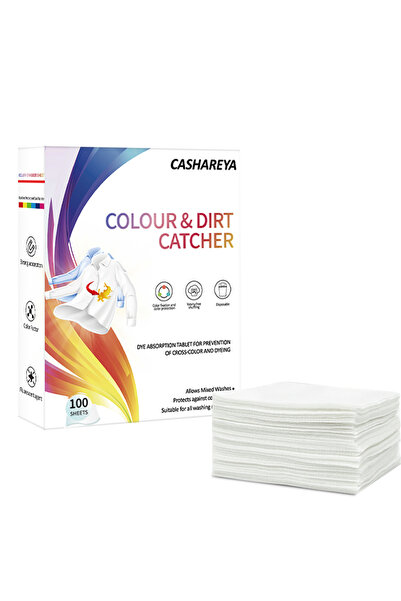 Choice قطعة واحدة، 100 ورقة، مناديل غسيل ماصة للألوان، ورق ماص للصبغة للغسالة...