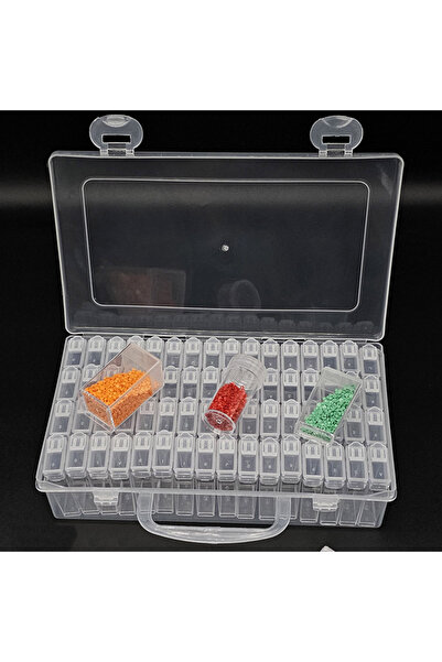 Choice3 صندوق تخزين أدوات وملحقات الرسم الماسي خماسي الأبعاد، سعة 64 غرامًا، ...