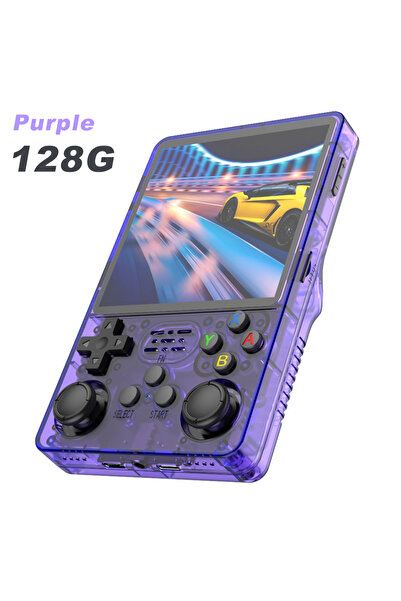 Choice7 جهاز ألعاب محمول جديد من نوع R36S Plus، بسعة 128 جيجابايت، وشاشة كبير...