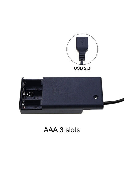 Choice4 3AAA YuXi 18650 AA/AAA 2/3/4 Slot Battery Holder Battery Storage Box ...