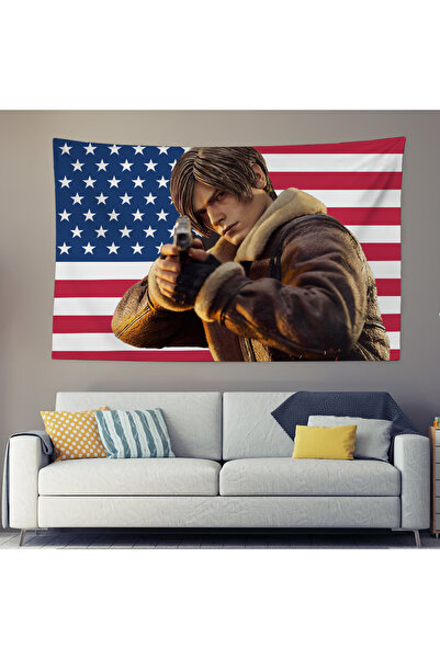 Choice7 نسيج جداري z3 50x70CM R-Resident E-Evil Leon Kennedys لتزيين غرفة الن...