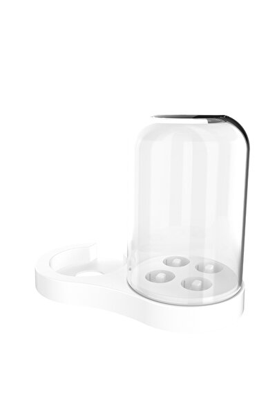 Choice1 حامل فرشاة أسنان كهربائية منظم بثلاثة أجزاء، مقاوم للغبار، حامل فرشاة...