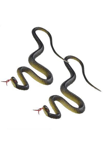 Choice لعبة ثعبان مزيف (قطعتان أو نصف قطعة) - لعبة خدع مخيفة تحاكي الأناكوندا...