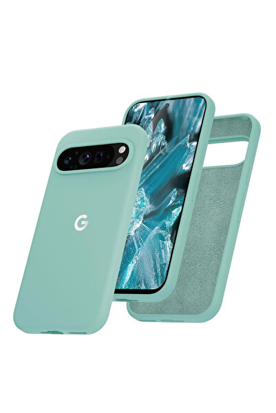 Choice33 غلاف هاتف جوجل بيكسل 9a باللون الأزرق الفاتح، متوفر عالميًا، مصنوع م...