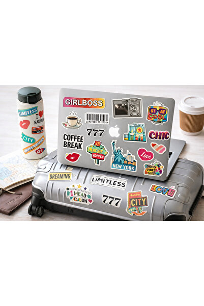 Limitless Design مجموعة ملصقات بوب آرت وفينتاج متنوعة مقاس 22x30 سم - ملصقات ...