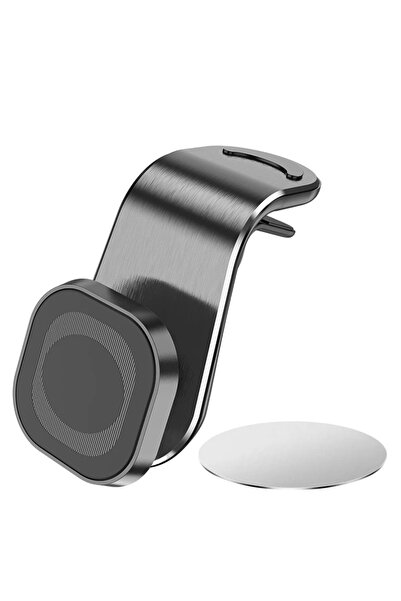 Choice4 حامل دوار أسود، حامل مغناطيسي للهاتف في السيارة، حامل مغناطيسي لفتحة ...