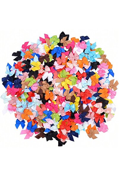 Choice4 20pcs mixed colors 20/50 small ribbons, bows, floral crafts, handmade...