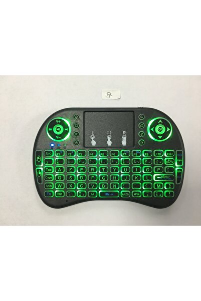 Choice3 لوحة مفاتيح لاسلكية صغيرة بإضاءة خلفية باللغة الفرنسية الإسبانية الفر...