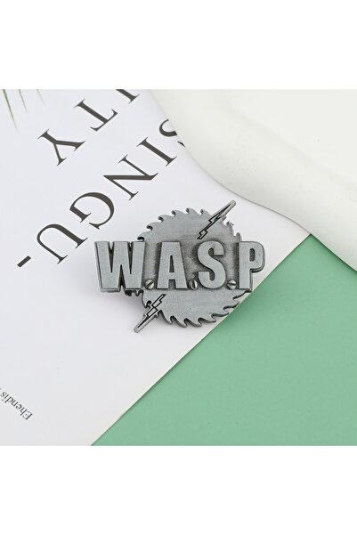 choice2 دبوس إيدي مونسون WASP، شارة معدنية عتيقة، مناسب لحقائب الظهر والسترات...