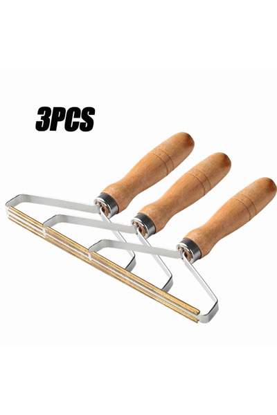 Choice3 3 قطع من فرشاة إزالة الشعر اليدوية المحمولة، مناسبة للسجاد صوف والمعاطف.