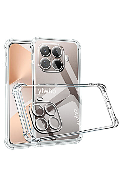 Choice غلاف هاتف شفاف من شاومي 15T، غطاء خلفي من مادة TPU الناعمة والشفافة له...