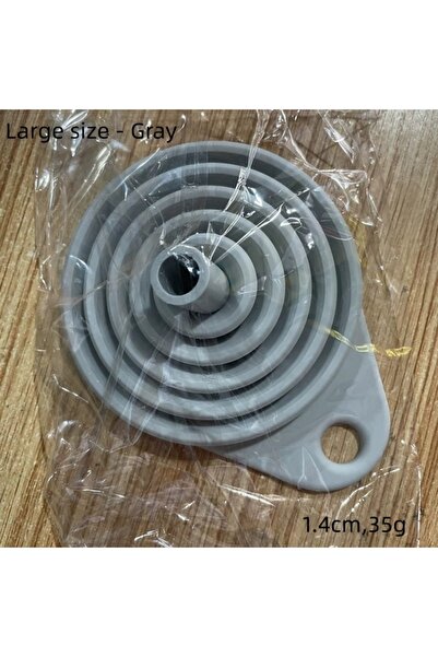 Choice12 قمع واحد رمادي كبير، أو 1/3/5/10 قطع متنوعة الأحجام (صغير، متوسط، كب...