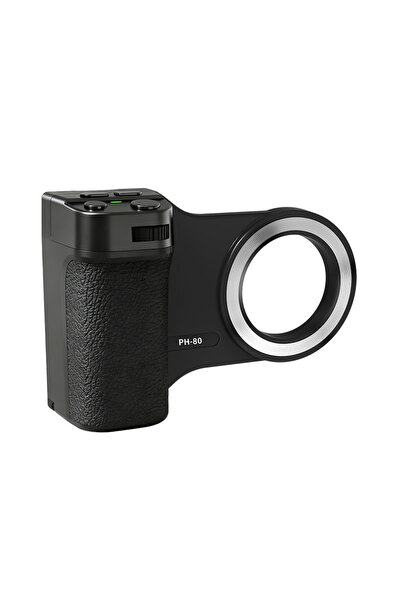 Choice1 مقبض كاميرا مغناطيسي أسود PH-80 مع زر تحكم عن بعد، إضاءة تعبئة، مقبض ...