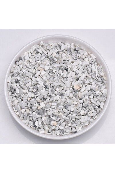 Choice34 20g White Howlite Chip 20-100g Natural Chip Gemstone Bead Tumbled St...