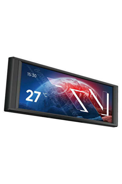 Choice شاشة تلفزيون LCD سوداء مقاس 6.86 بوصة من Thermalright Trofeo Vision LC...