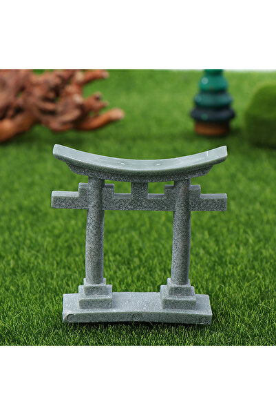 Choice بوابة توري على الطراز الياباني، ديكور حوض أسماك، زينة مصغرة، حجر رملي،...