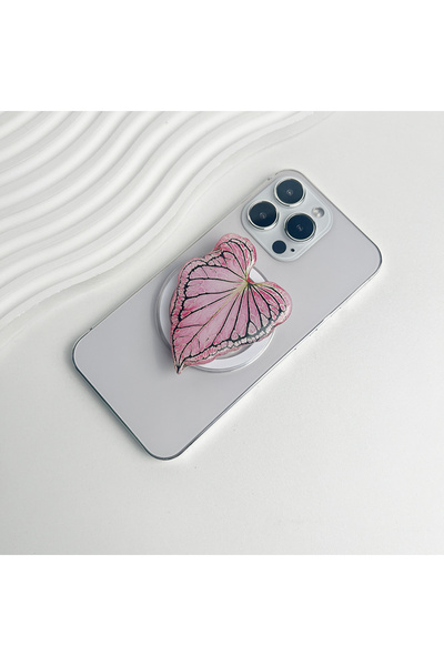 Choice6 CX38-02 Troal Leaf Sket Phone Grip Holder for Magsafe IPhone Mac Safe...